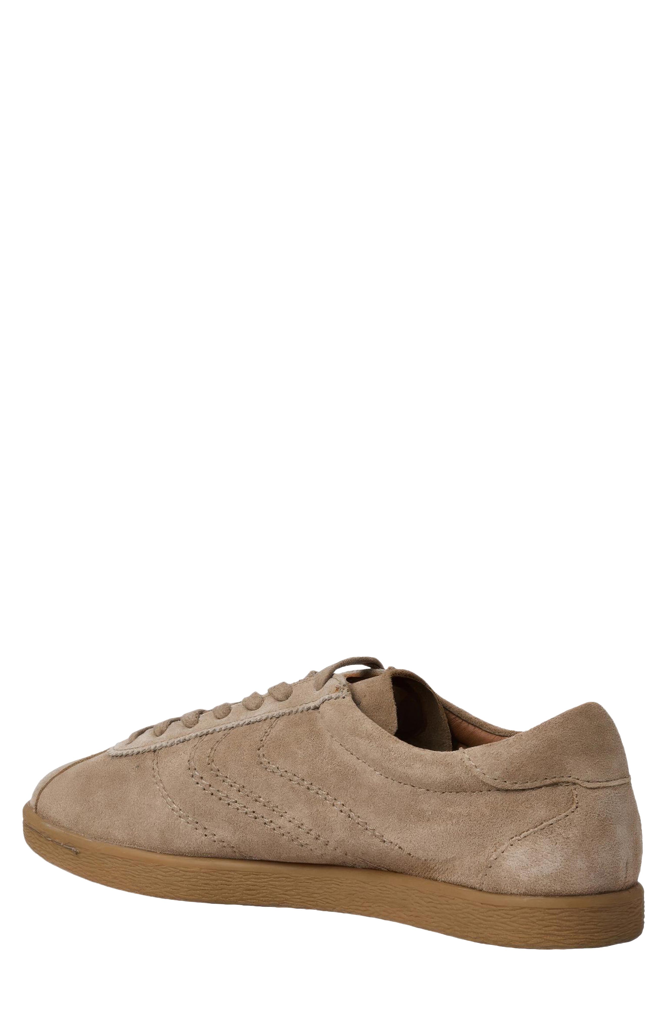 Manuel Leather Sneaker, Alternate, color, SAND LEATHER