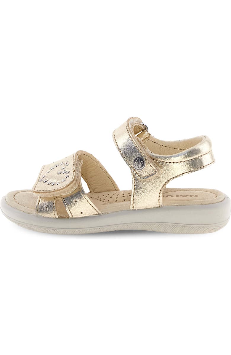 Naturino Kids' Saphia Sandal, Alternate, color, Gold