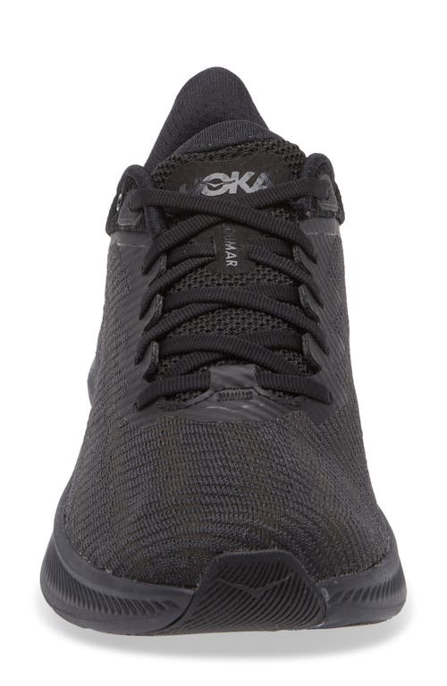 Hoka Solimar Running Shoe In Black