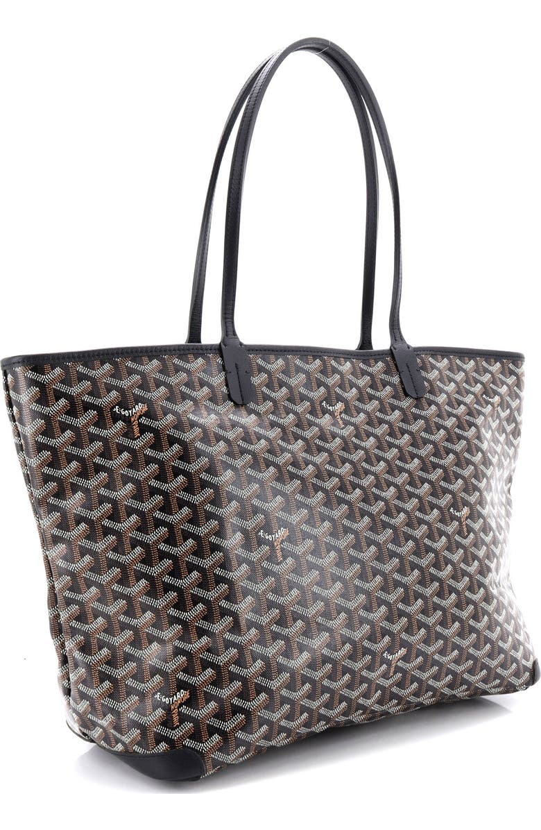 Pre-Owned Goyard Artois Tote Coated Canvas PM, Alternate, color, Black