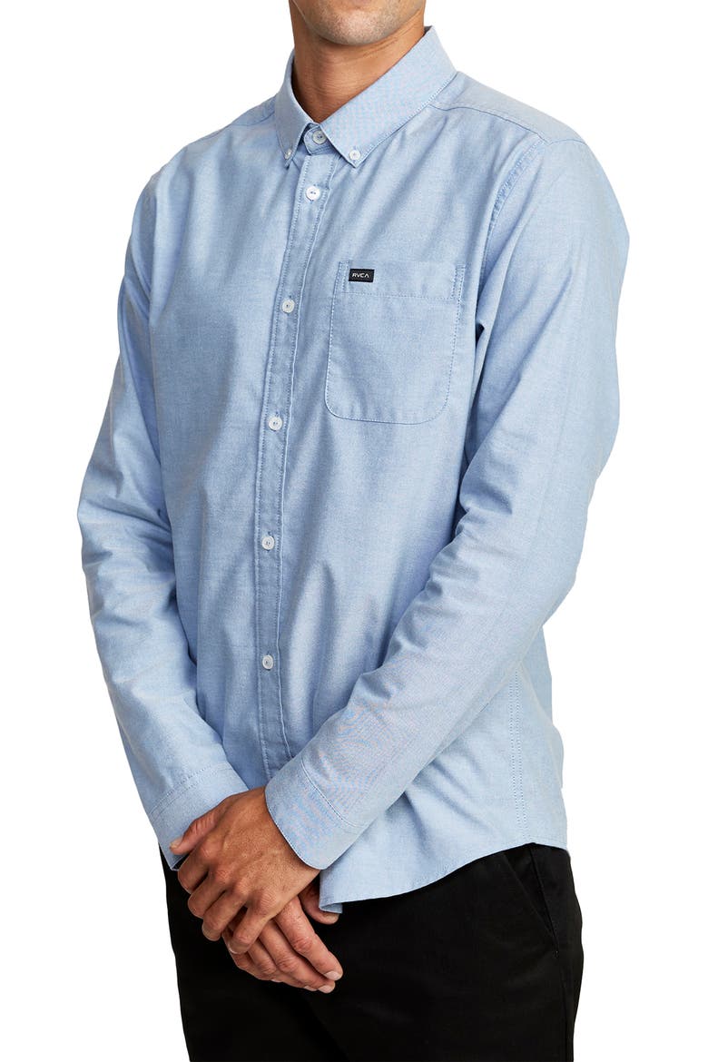 That'll Do Button-Down Shirt, Alternate, color, OXFORD BLUE