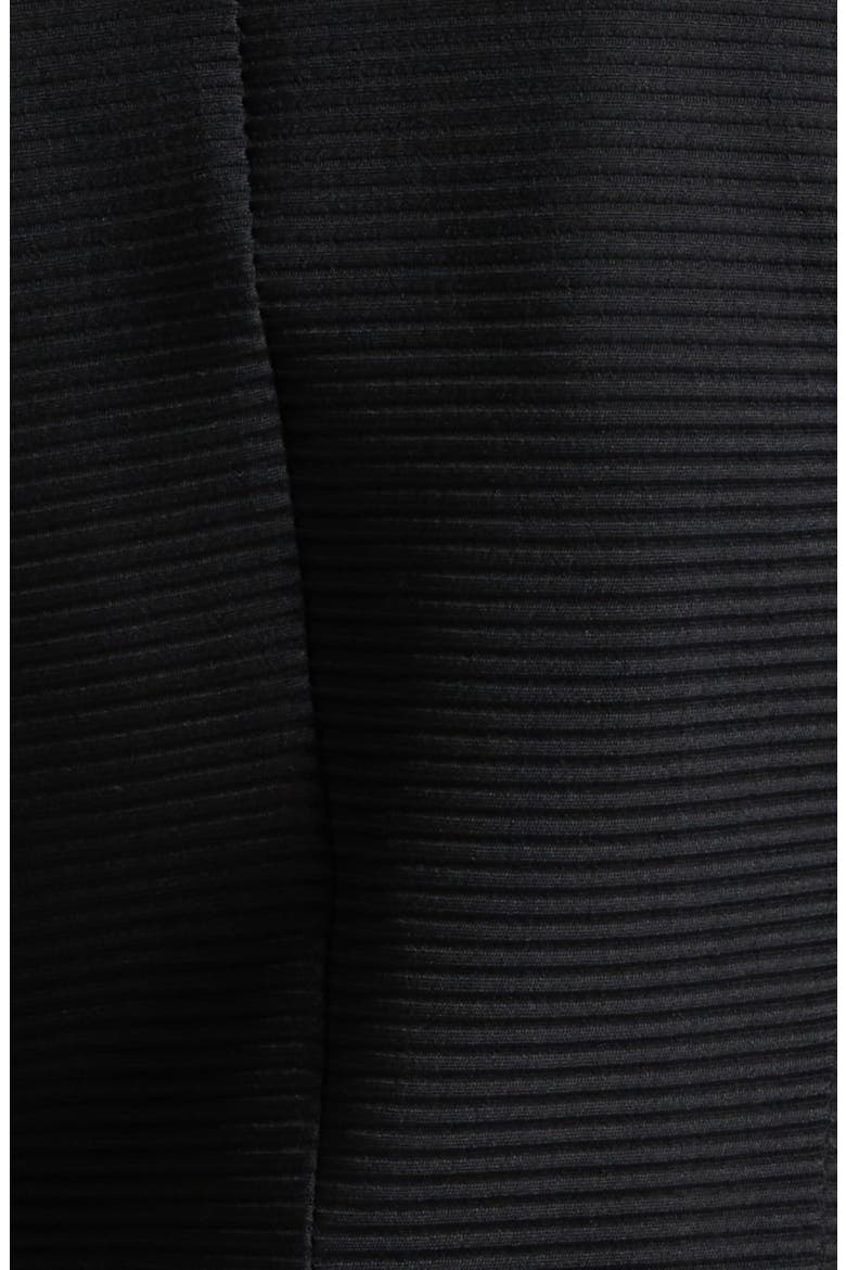 Rib Jersey Jacket, Alternate, color, SOLID BLACK