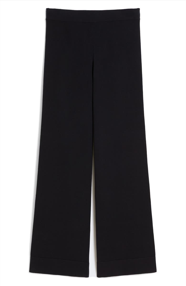 MM by Max Mara Rum Wide Leg Pants, Alternate, color, Midnight Blue