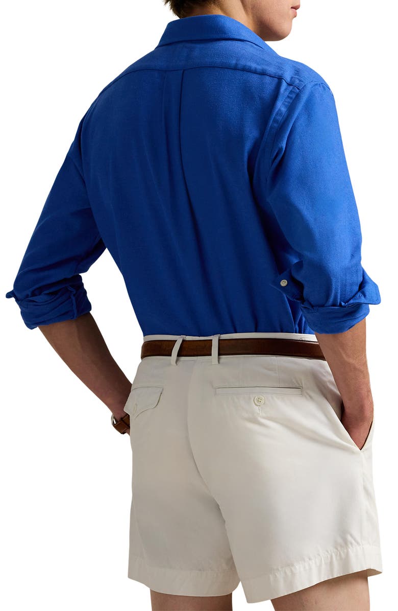 Polo Ralph Lauren Brushed Twill Button-Down Shirt, Alternate, color, 