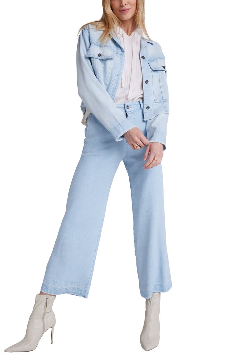 Bella Dahl Saige Wide Leg Crop Jeans, Alternate, color, 