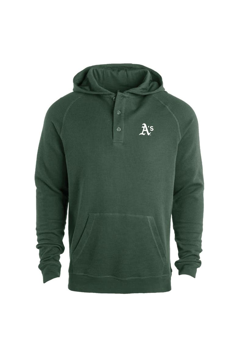 Men's Dunbrooke  Green Athletics Montana Raglan Pullover Hoodie, Main, color, Green