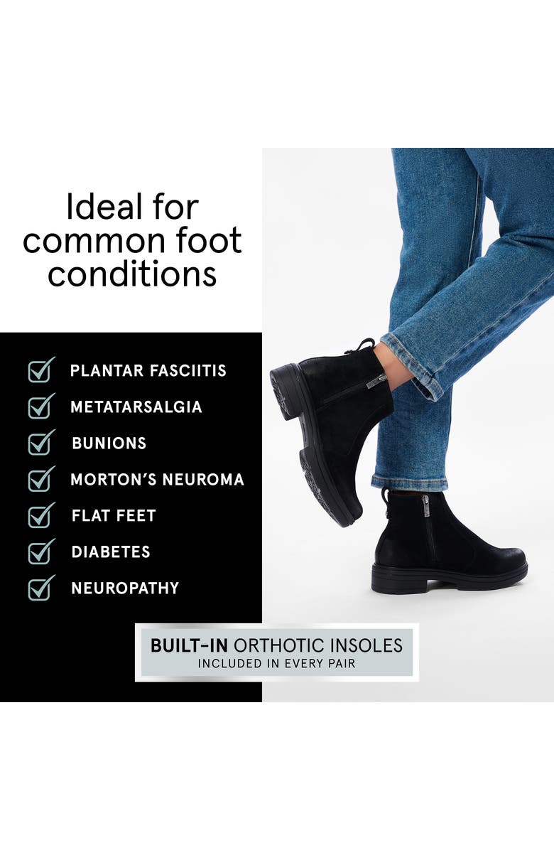 ABEO Vista Zip, Alternate, color, Black Suede - Regular