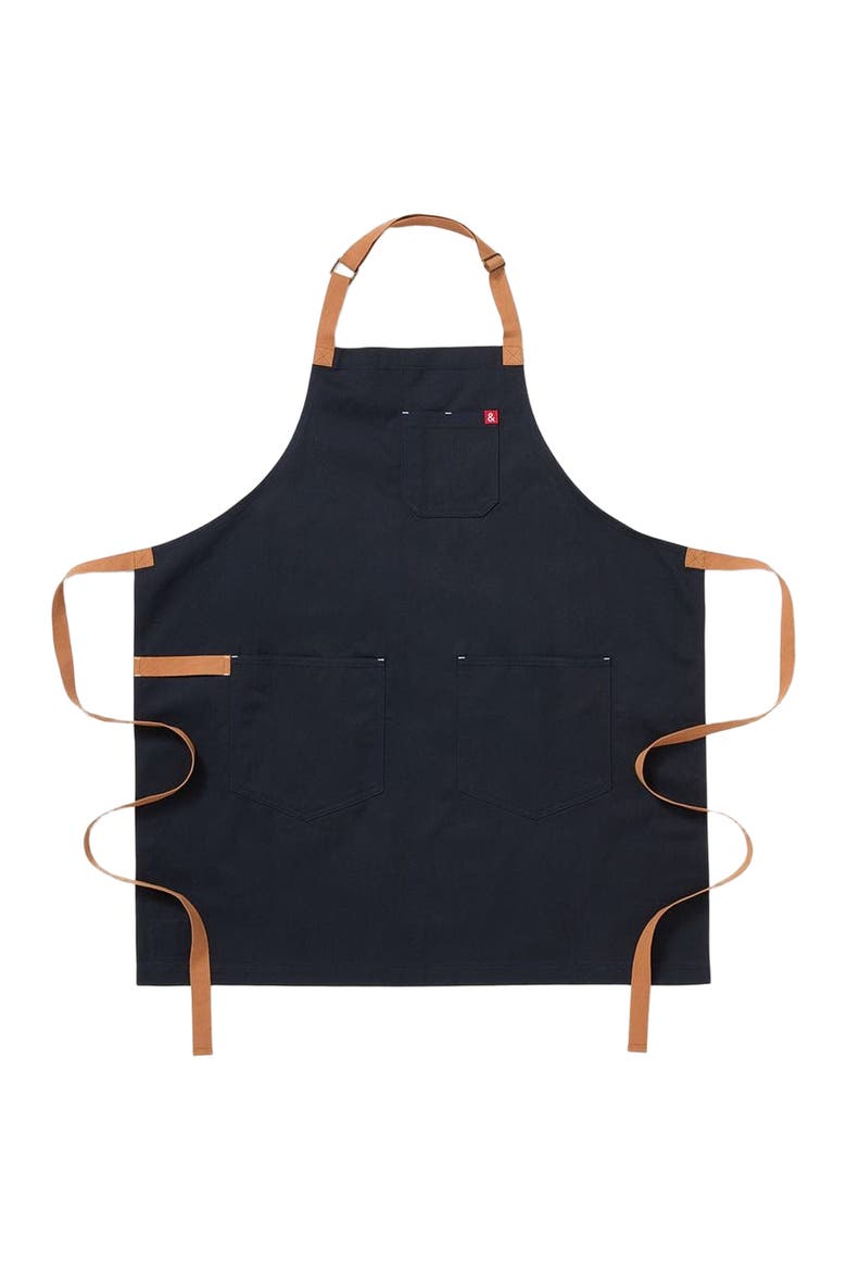 The Essential Apron - Midnight Cider Blue, Main, color, Midnight