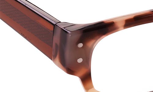 Eyebobs Head 49mm Rectangular Reading Glasses In Vanilla Tortoise