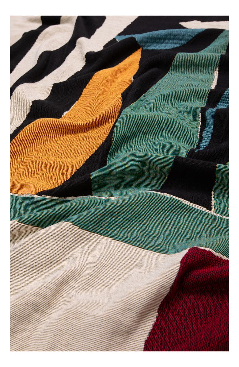 Slowdown Studio Woven Throw Blanket, Alternate, color, Multi