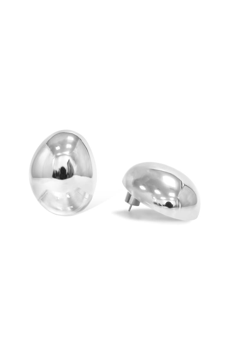 Orbit Earring, Alternate, color, Silver