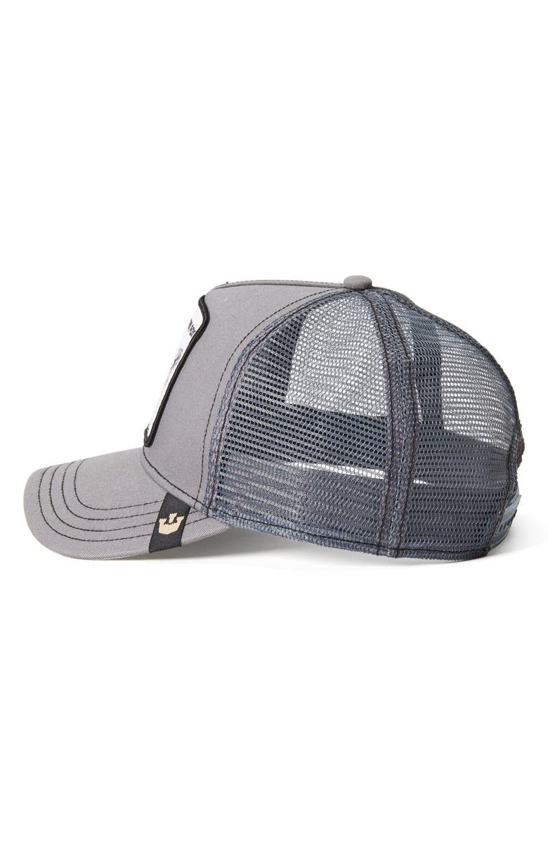 Goorin Bros. The Silver Fox Trucker Hat, Alternate, color,