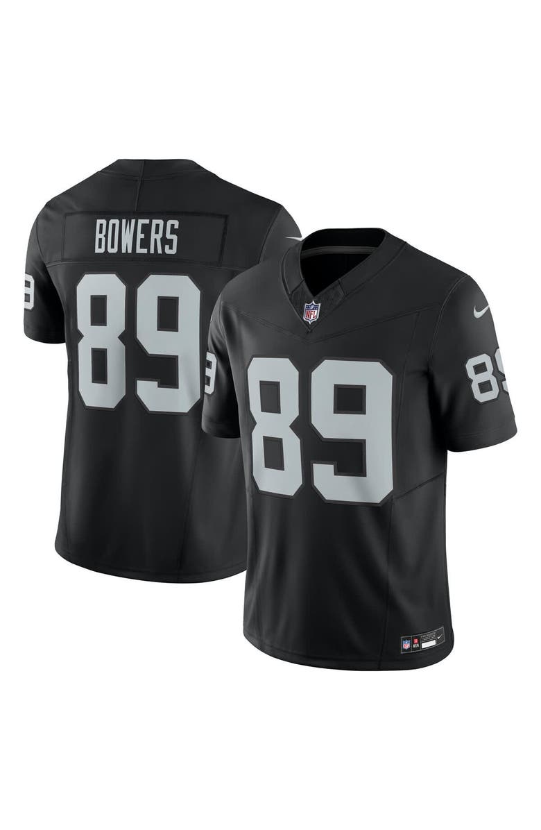 Nike Men's Nike Brock Bowers Black Las Vegas Raiders Team Vapor F.U.S.E. Limited Jersey, Main, color, Black