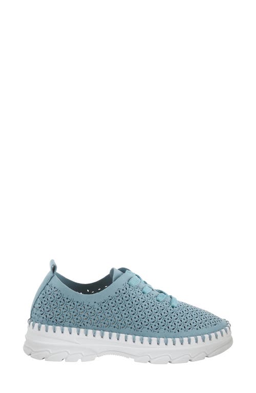 Patrizia By Spring Step Elodi Perforated Sneaker In Blue