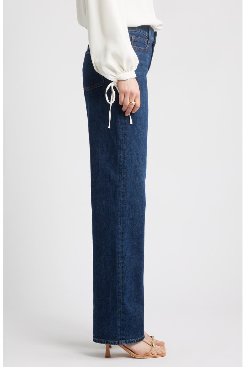 High Waist Straight Leg Jeans, Alternate, color, ELLIOT WASH