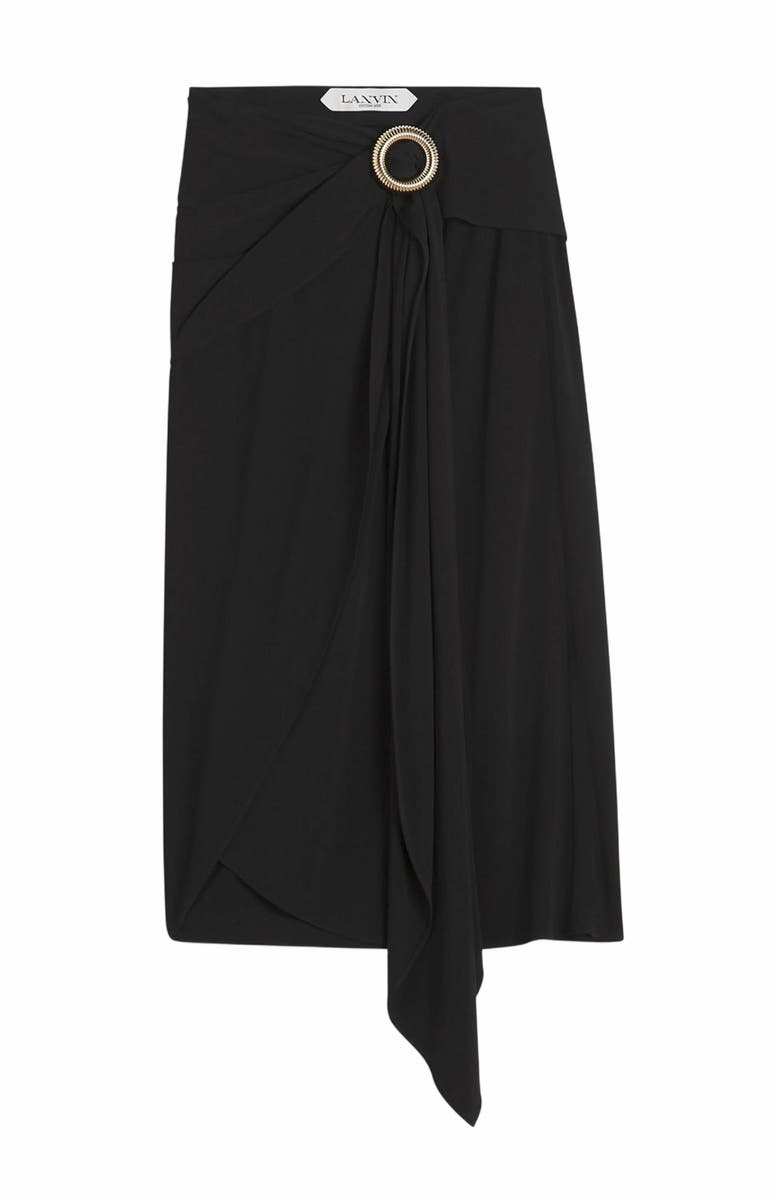 Lanvin MÉLODIE WRAP SKIRT, Alternate, color,