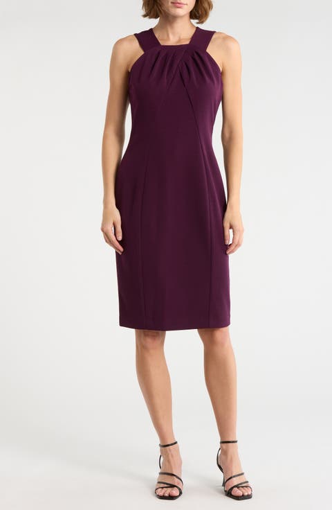 Sleeveless Sheath Dress