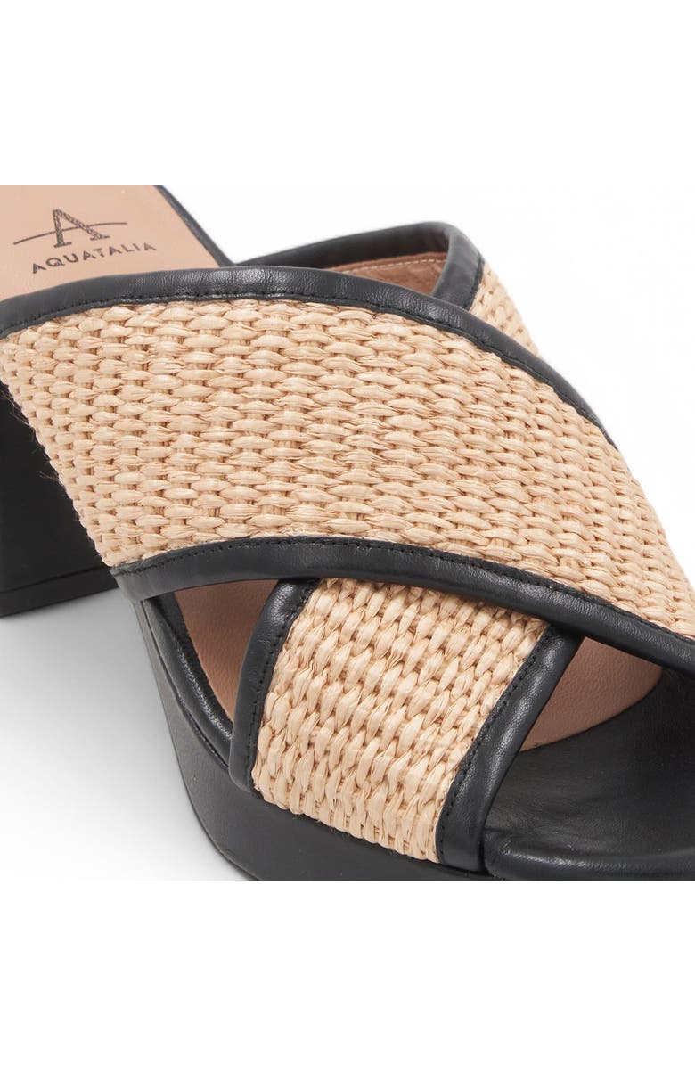 Aquatalia Madyson Water Repellent Platform Slide Sandal, Alternate, color,