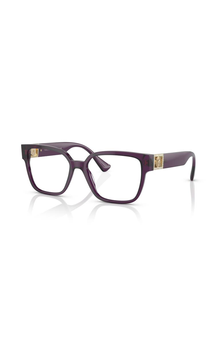 Versace 54mm Square optical glasses, Main, color, Violet