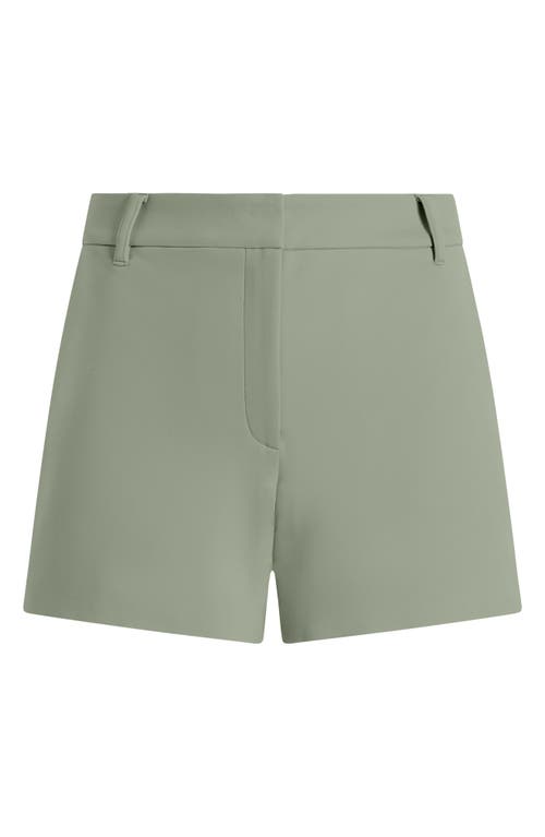 Commando Ceo Scuba Knit Shorts In Pistachio