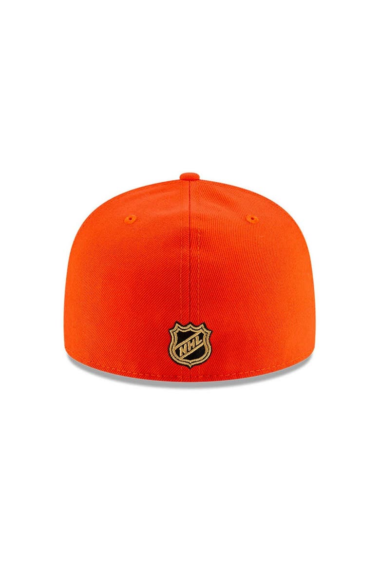 Men's New Era  Orange Anaheim Ducks Core 59FIFTY Fitted Hat, Alternate, color, Orange