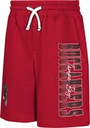 Outerstuff Youth Outerstuff Red Tampa Bay Buccaneers Audible Fleece Shorts