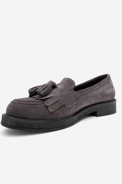 Forever & Always Shoes Milly Leather Tassel Loafer In Multi