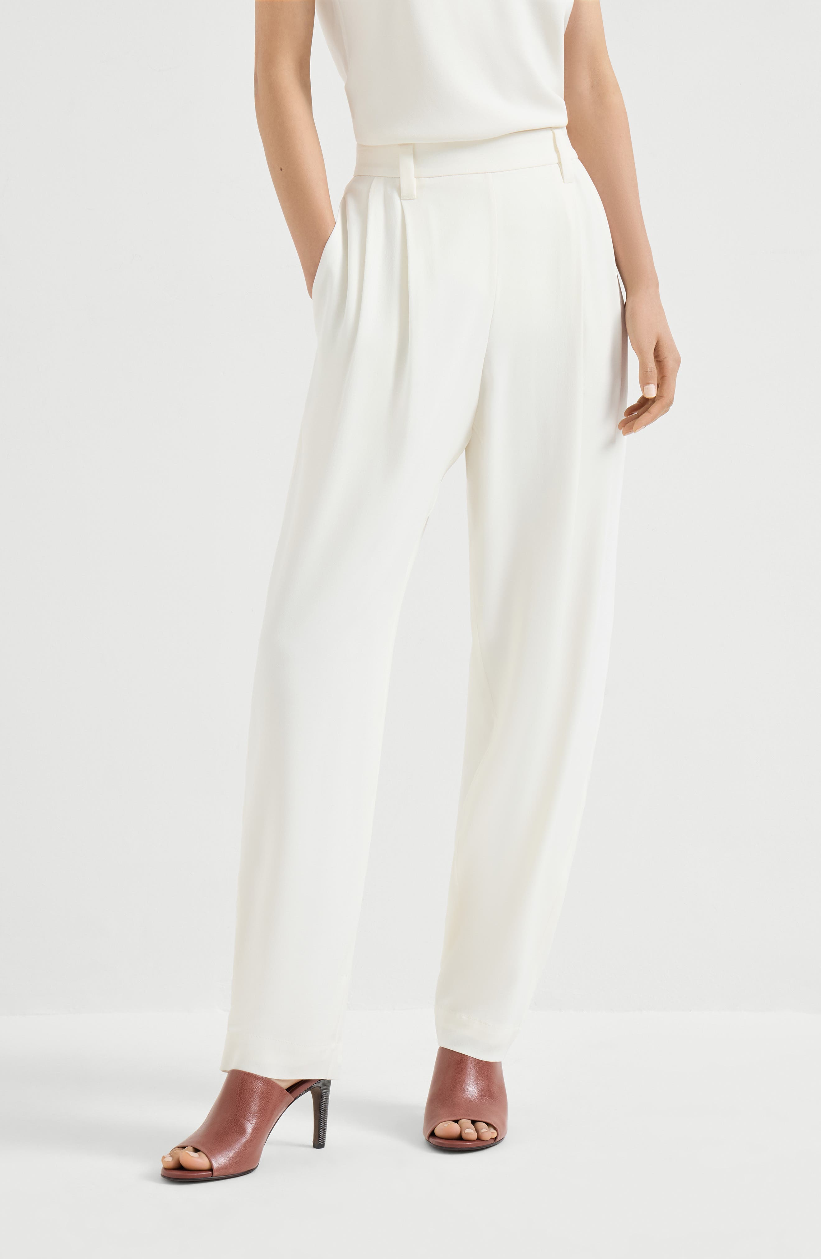 Slouchy trousers