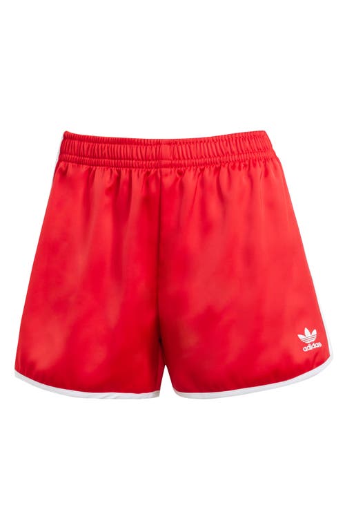 Adidas Originals Adidas Adicolor 3-stripes Sprinter Shorts In Red
