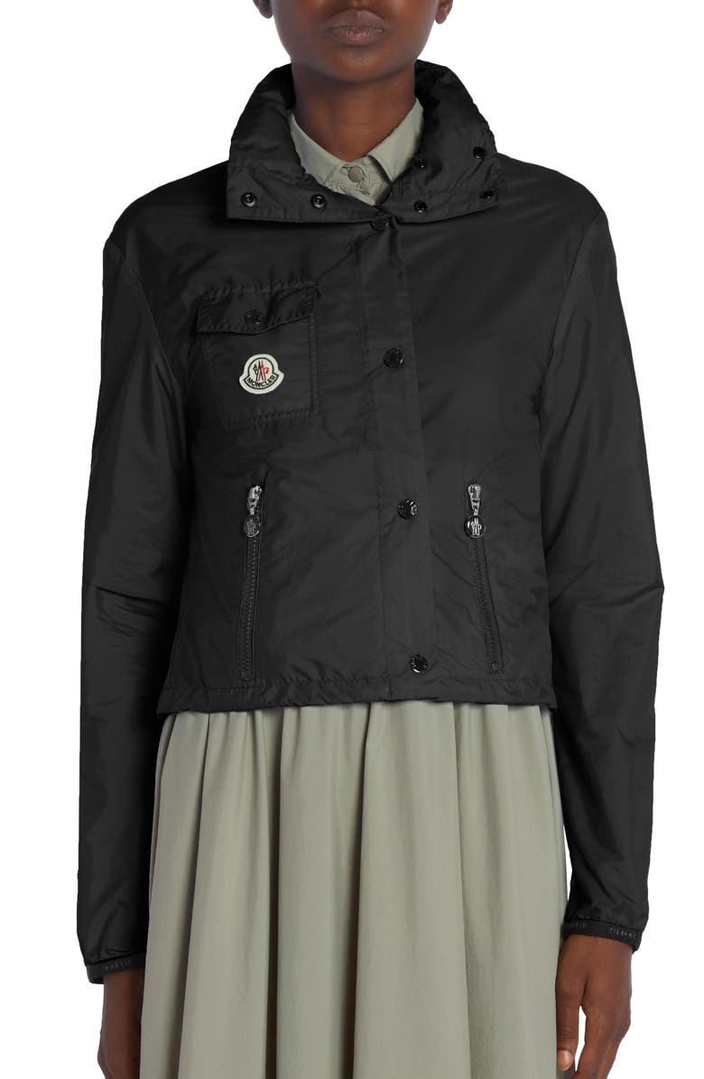 Moncler Lico Water Repellent Crop Jacket, Alternate, color,