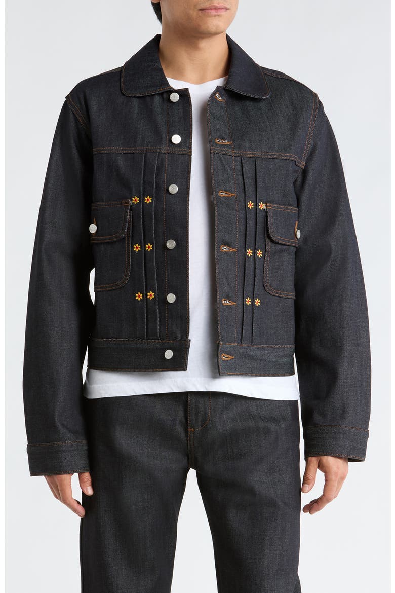 Growth Denim Jacket, Main, color, RAW DENIM