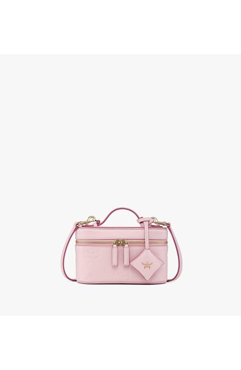 Mini Aren Vanity Case in Maxi Monogram Leather