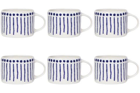 Porcelain Mug 12oz - Set of 6