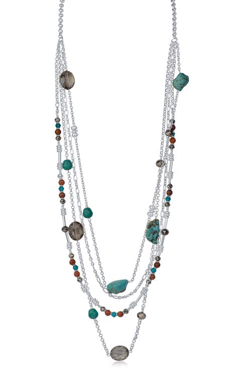 Multi Strand Chain Necklace