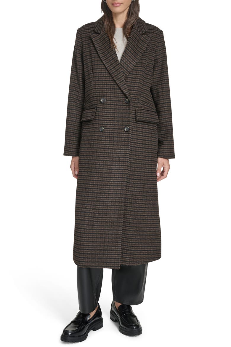 Double Breasted Jacket, Main, color, MULTI HOUNDSTOOTH