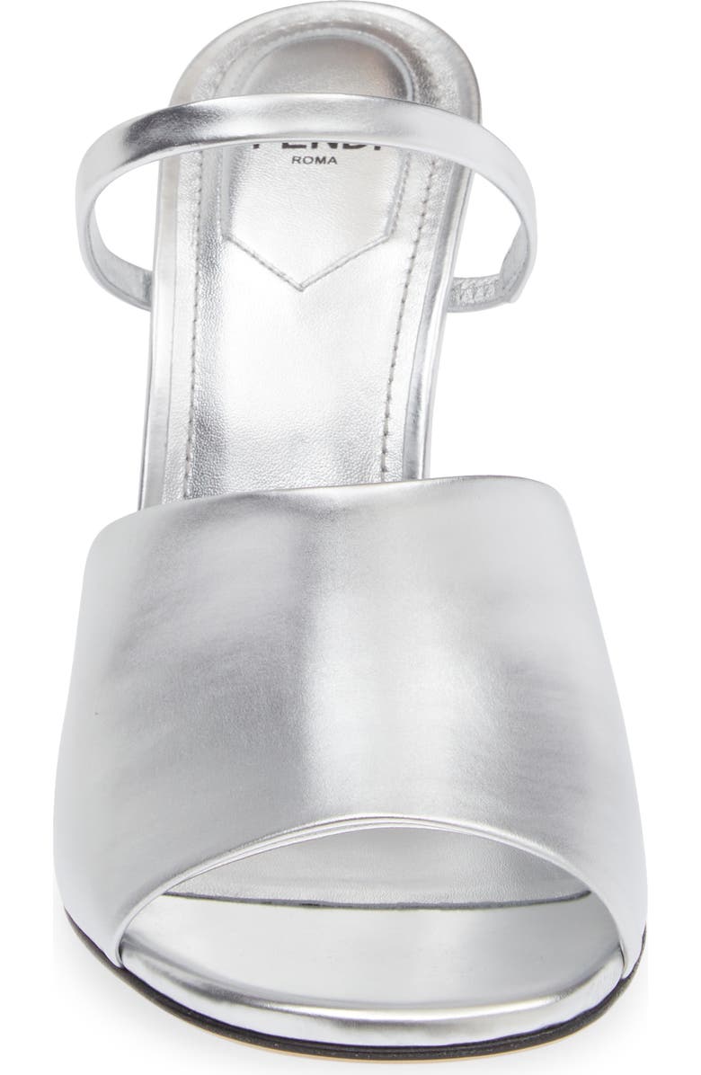 Fendi First Metal Sandal, Alternate, color,