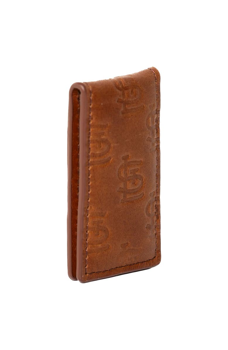 LUSSO Brown St. Louis Cardinals Sammy Magnetic Money Clip, Alternate, color, Brown