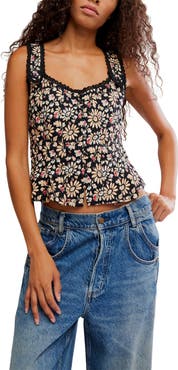 Free People Bridgette Corset Peplum Top