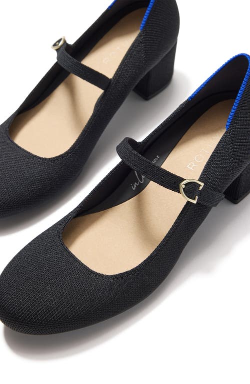 Rothys Rothy's The Mary Jane Heel In Black