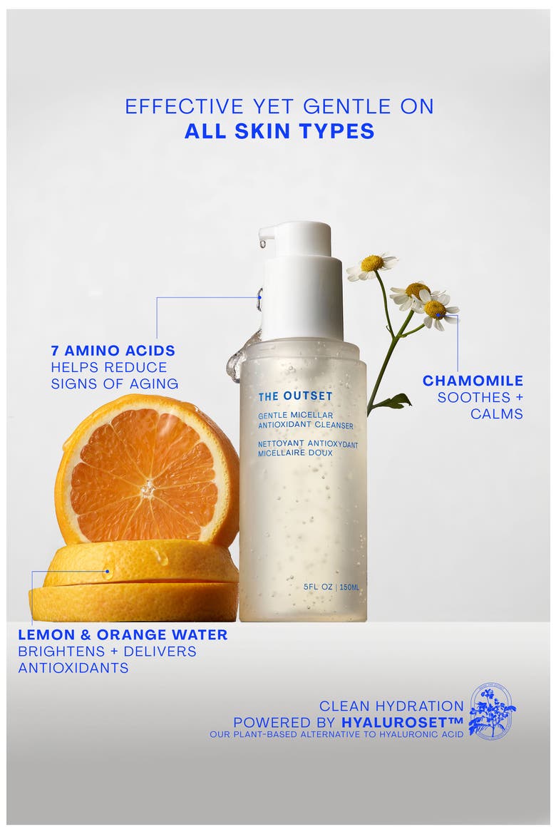 Gentle Micellar Antioxidant Cleanser, Alternate, color, NO COLOR