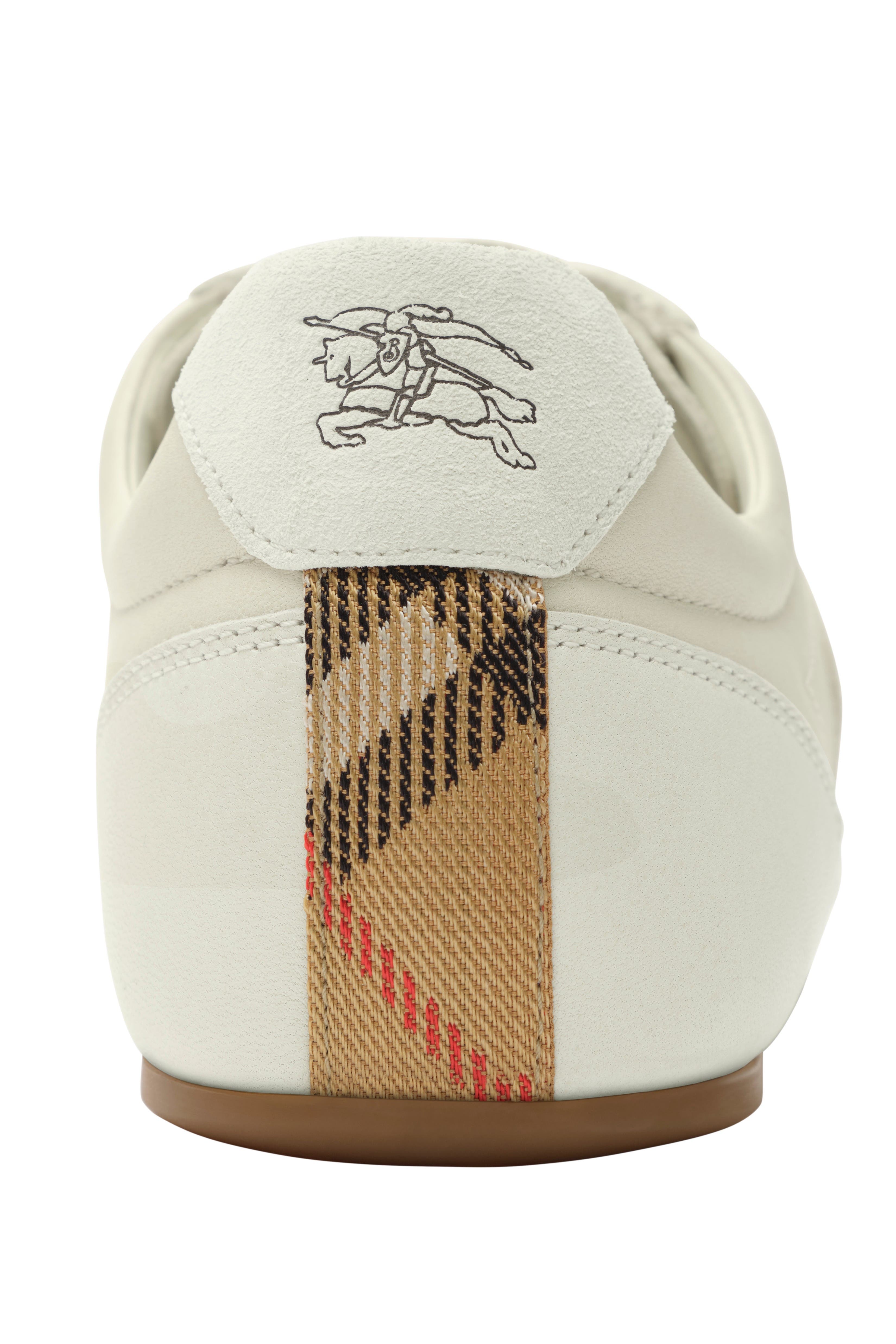 Leather Knight Runner Sneakers, Alternate, color, Dove beige