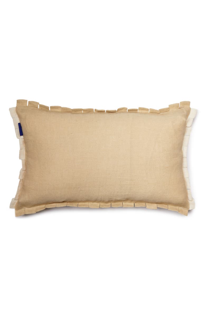 The Conran Shop Woven Stripe Accent Pillow, Alternate, color, 