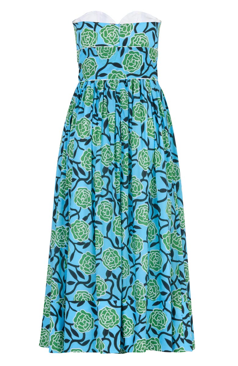 De Loreta Lidia Strapless Fit & Flare Cocktail Dress, Alternate, color,