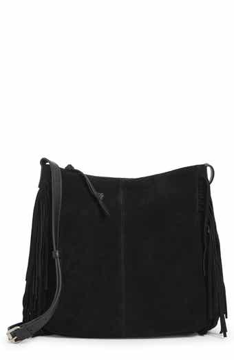 Lucky Brand Bran Nyra Suede Fringe Crossbody Bag