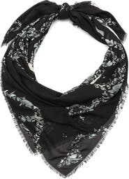 AllSaints Flight Back Large Square Scarf