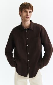 H&M Relaxed Fit Linen-blend Shirt
