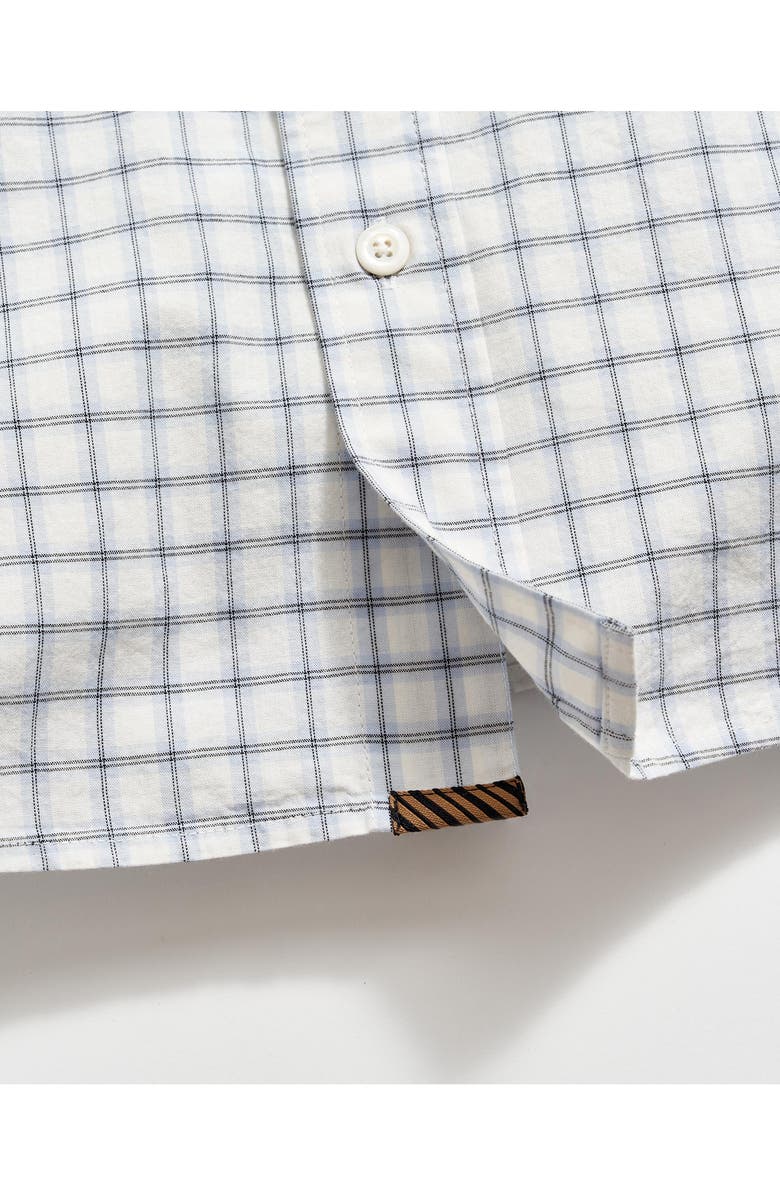Billy Reid Cypress Grid Plaid Button-Up Oxford Shirt, Alternate, color, 