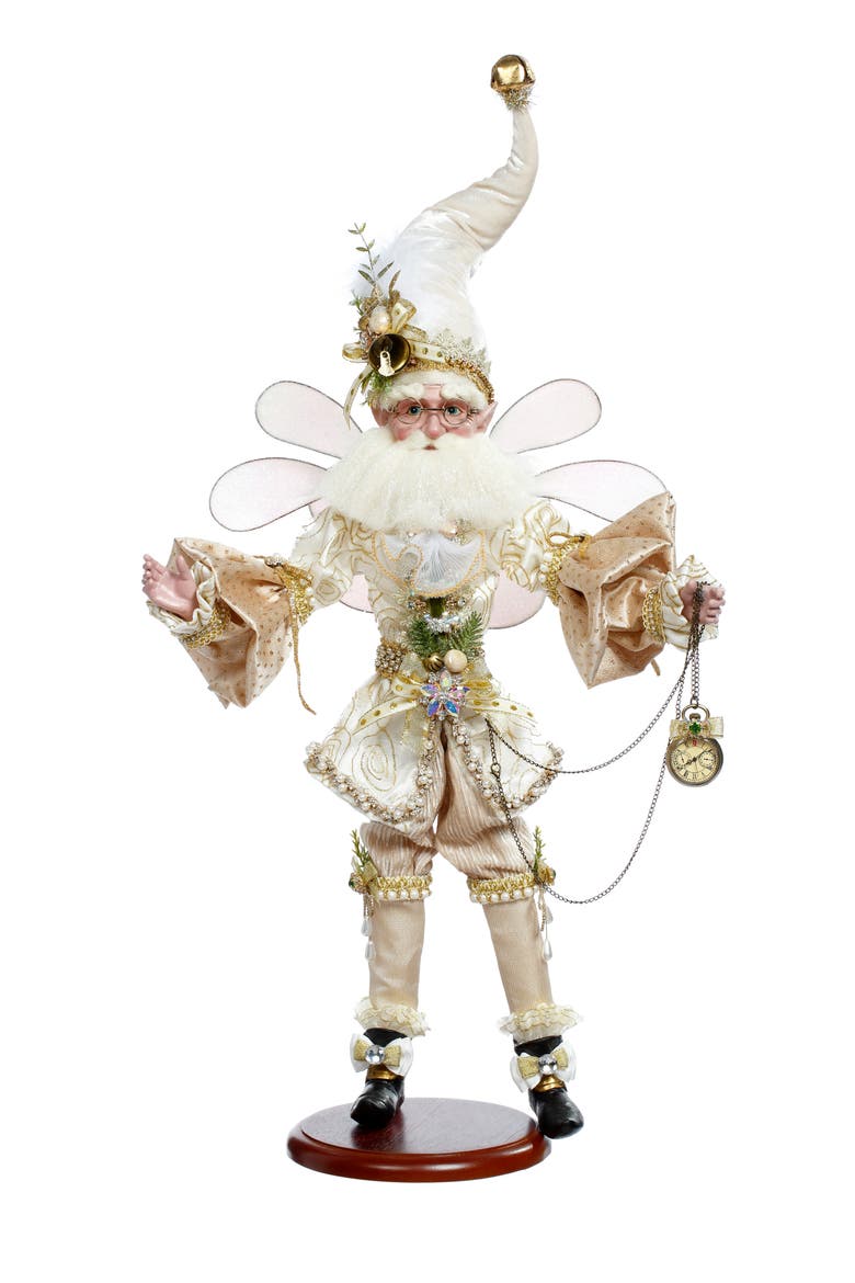 Father Time Fairy on Base, Main, color, Cream