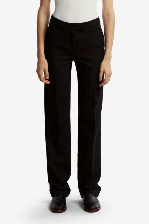 Marina Moscone Slim Trouser in Black 