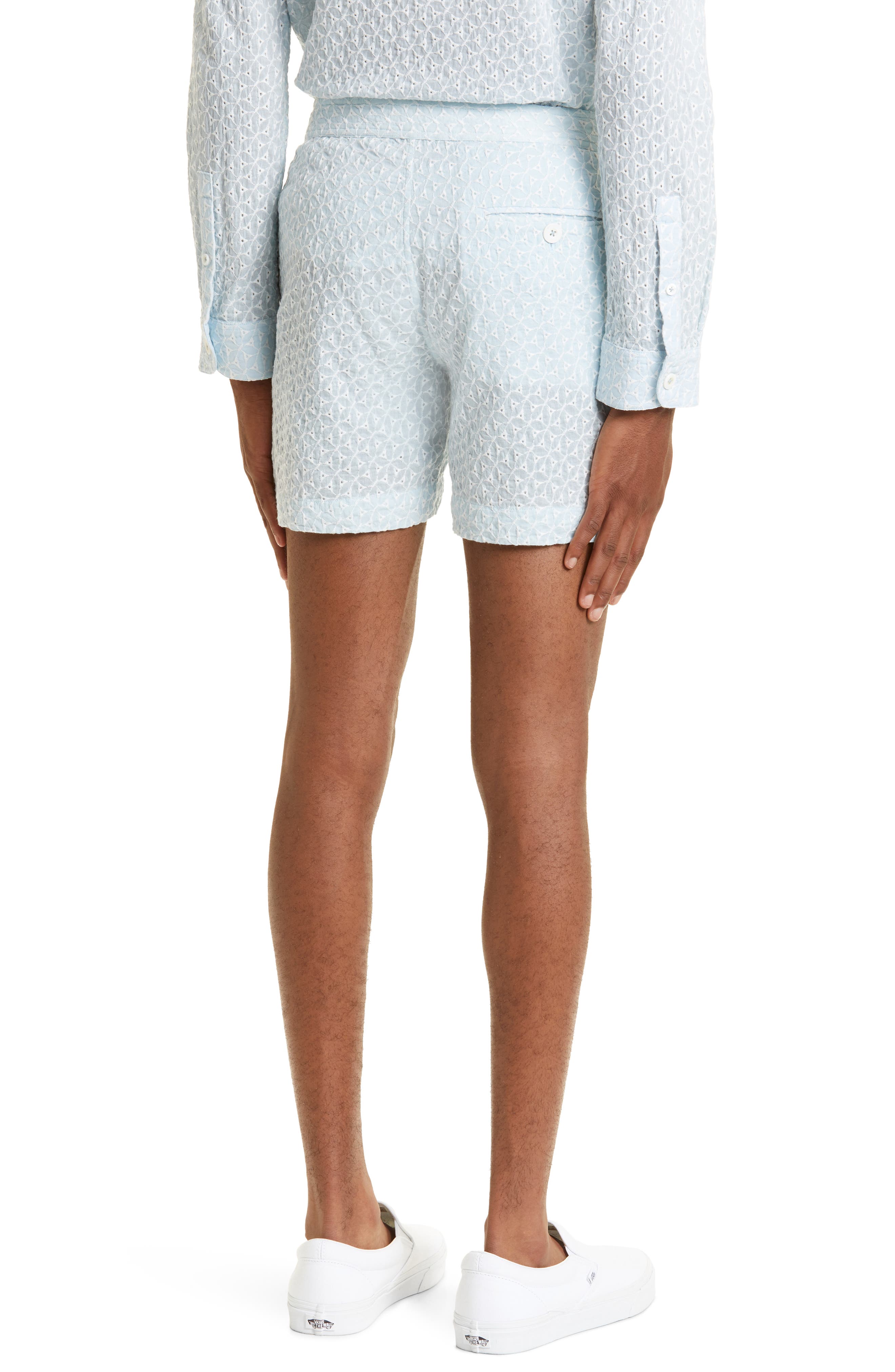 Men's Pines Textured Flat Front Shorts - image 2